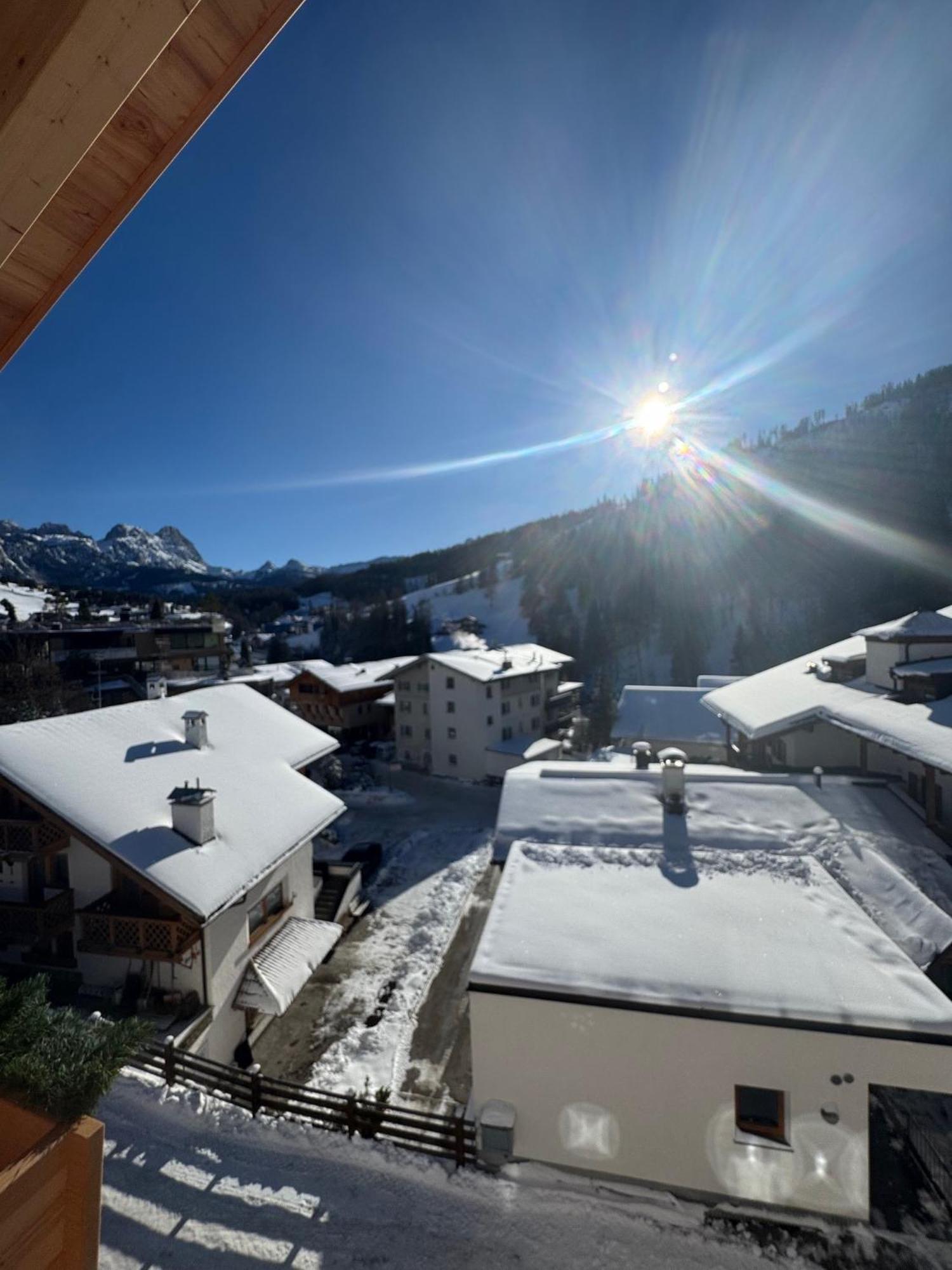 Residence Vajolet San Cassiano Exterior foto