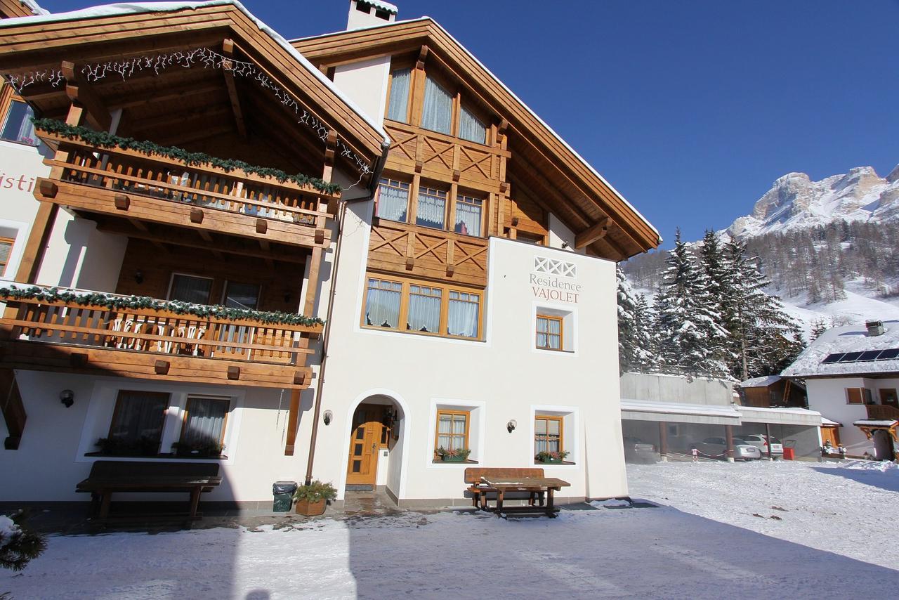 Residence Vajolet San Cassiano Exterior foto